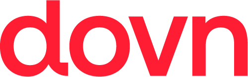 dovn red logo